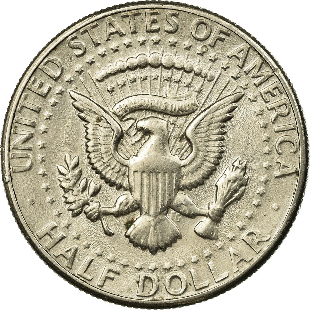 Coin, United States, Kennedy Half Dollar, Half Dollar, 1971, U.S. Mint, Denver