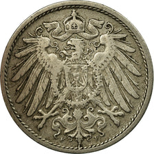 Coin, GERMANY - EMPIRE, Wilhelm II, 10 Pfennig, 1909, Stuttgart, EF(40-45)