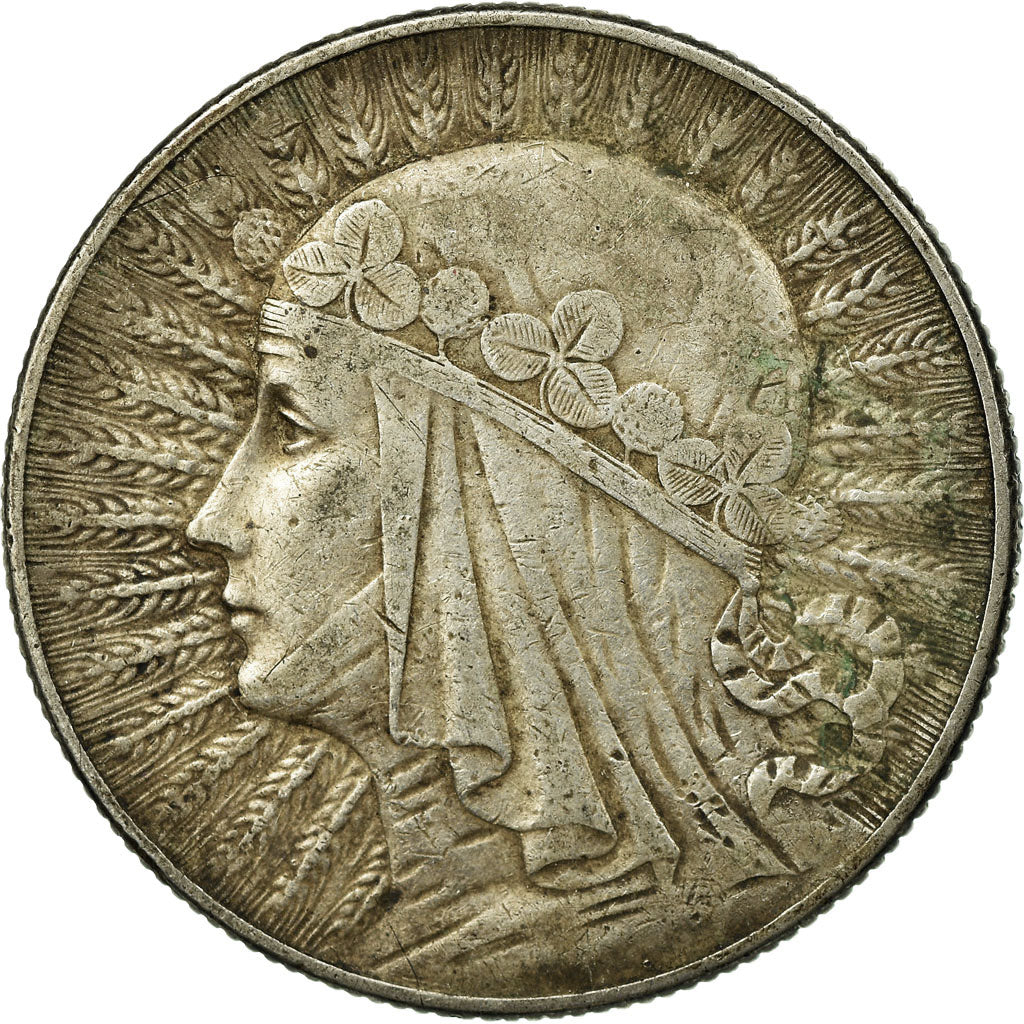 Monnaie, Pologne, 5 Zlotych, 1933, Warsaw, TB+, Argent, KM:21