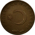 Moneta, Turcja, 5 Kurus, 1962, EF(40-45), Bronze, KM:890.1