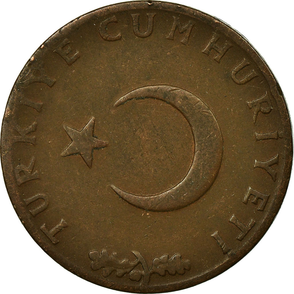 Münze, Türkei, 10 Kurus, 1961, SS, Bronze, KM:891.1