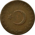 Münze, Türkei, 10 Kurus, 1961, SS, Bronze, KM:891.1