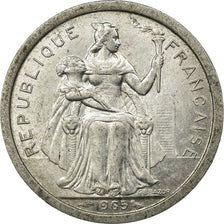 Coin, French Polynesia, Franc, 1965, Paris, VF(20-25), Aluminum, KM:2