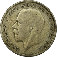 Coin, Great Britain, George V, 1/2 Crown, 1928, VF(30-35), Silver, KM:835