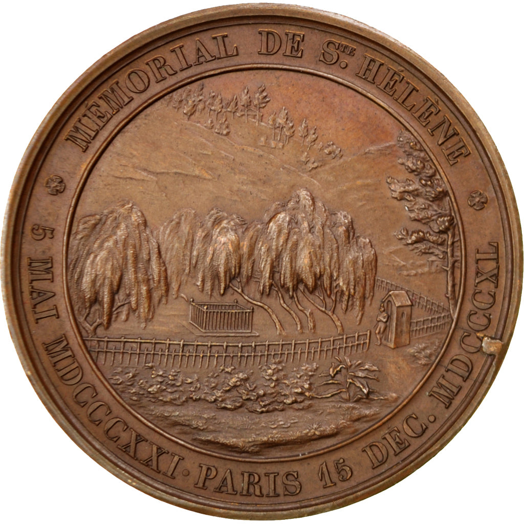 France, Medal, Napoleon I, History, Bovy, AU(55-58), Bronze