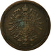 Coin, GERMANY - EMPIRE, Wilhelm I, Pfennig, 1875, Munich, EF(40-45), Copper