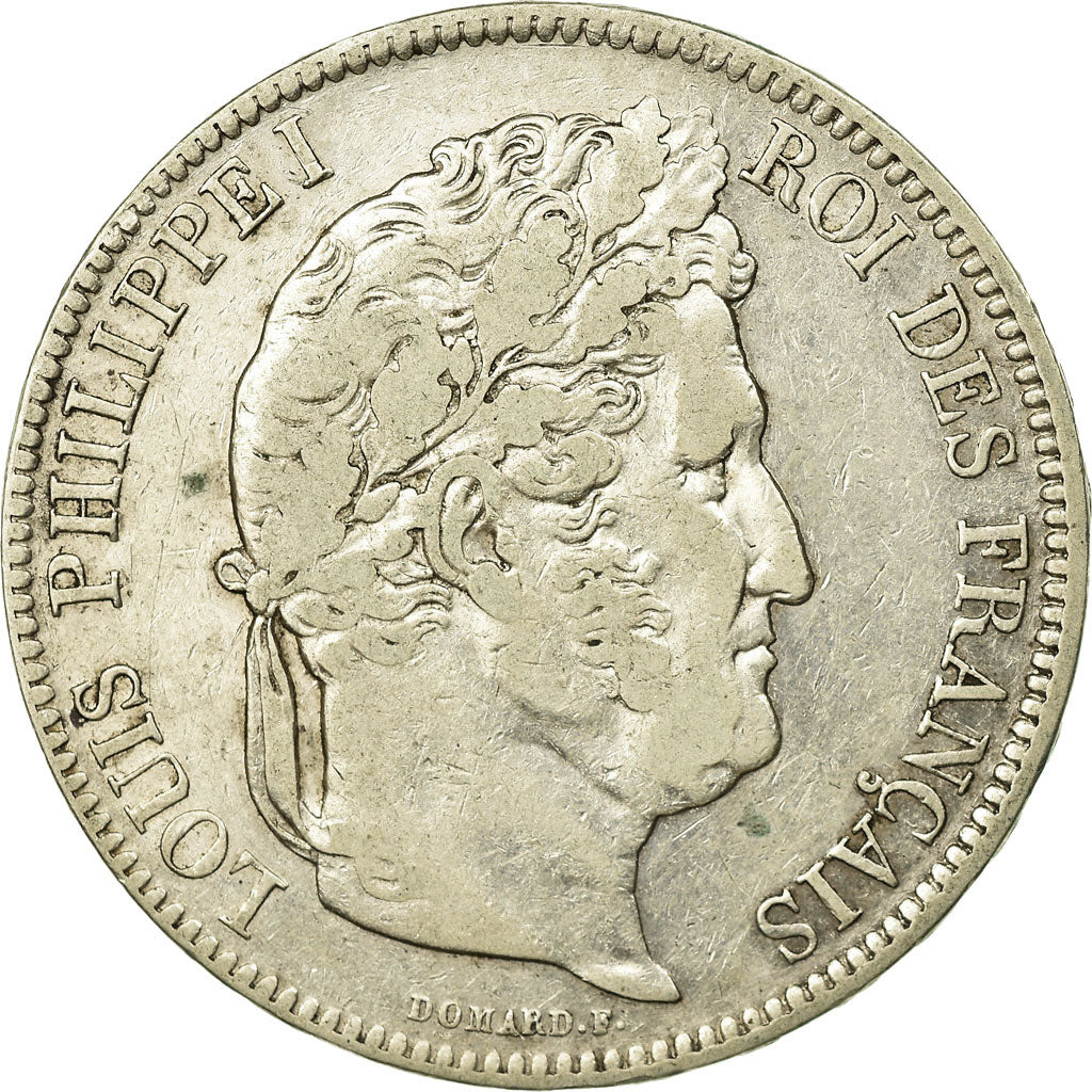 Coin, France, Louis-Philippe, 5 Francs, 1840, Lille, VF(30-35), Silver