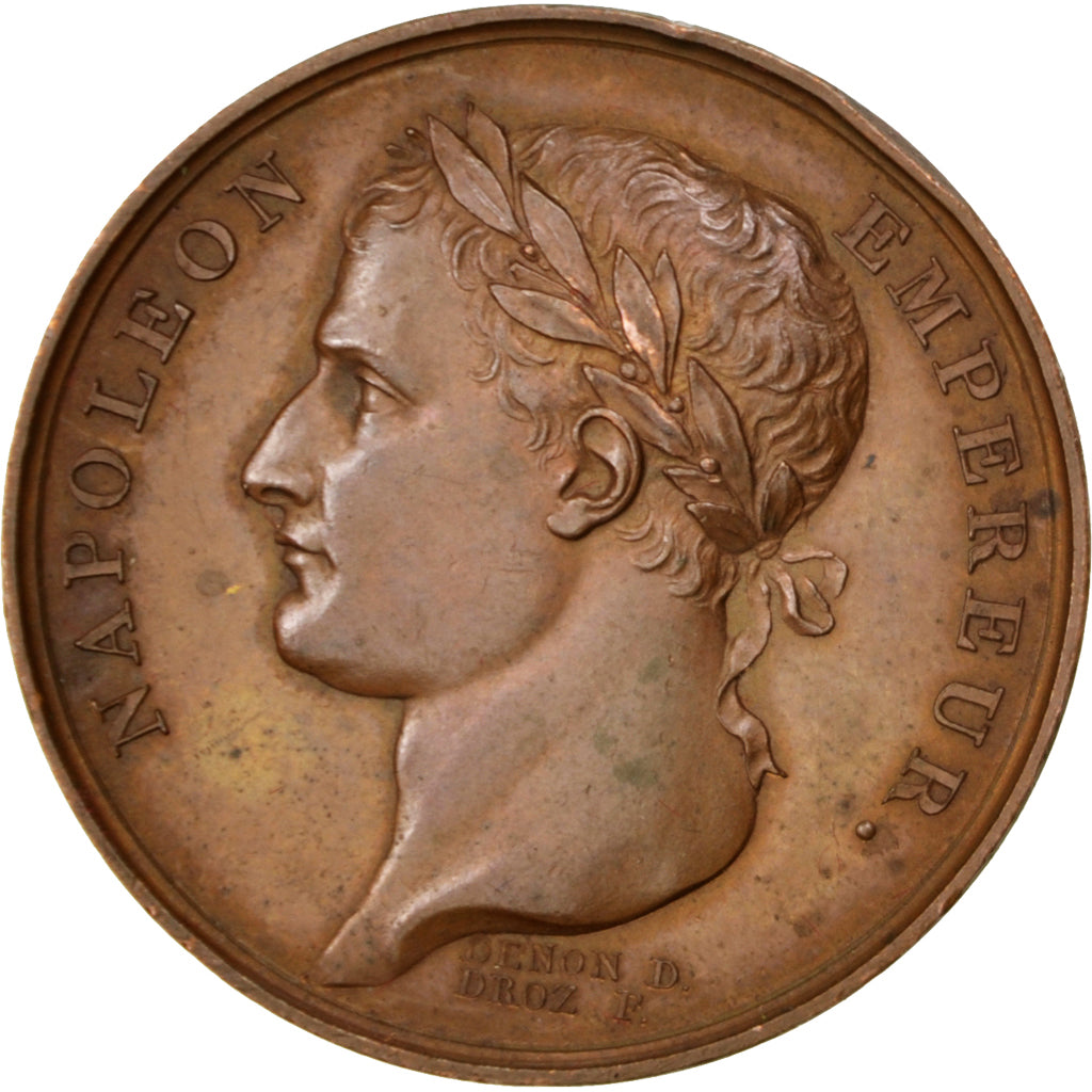 FRANCE, Politics, Society, War, First French Empire, Medal, MS(60-62), Droz,...
