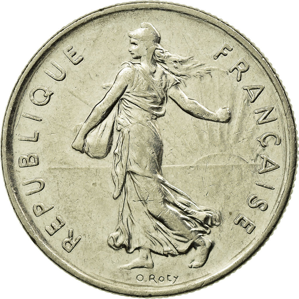 Coin, France, Semeuse, 5 Francs, 1993, Paris, EF(40-45), Nickel Clad