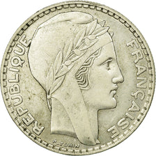 Monnaie, France, Turin, 20 Francs, 1938, Paris, TB+, Argent, Gadoury:852, KM:879