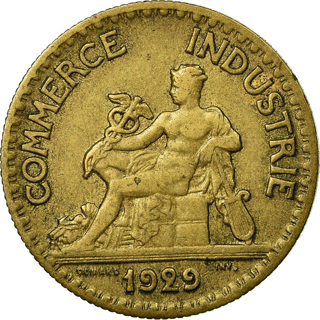 Coin, France, Chambre de commerce, 50 Centimes, 1929, Paris, VF(30-35)