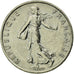 Coin, France, Semeuse, 1/2 Franc, 1989, Paris, AU(55-58), Nickel, KM:931.1