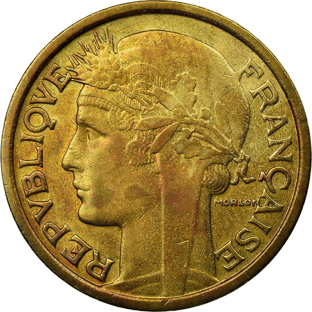 Moneta, Francia, Morlon, 2 Francs, 1940, Paris, MB, Alluminio-bronzo, KM:886