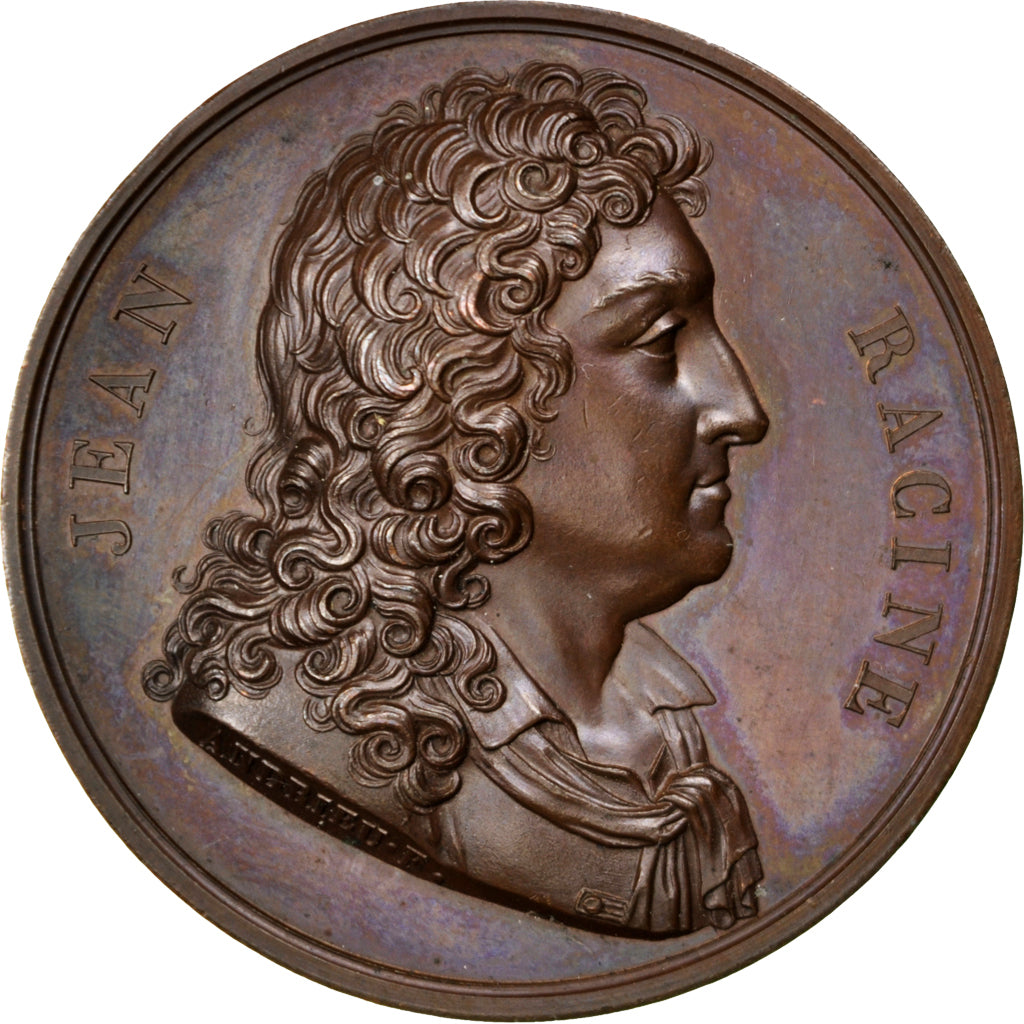 Francia, Medal, Louis XVIII, Arts & Culture, Andrieu, EBC+, Bronce