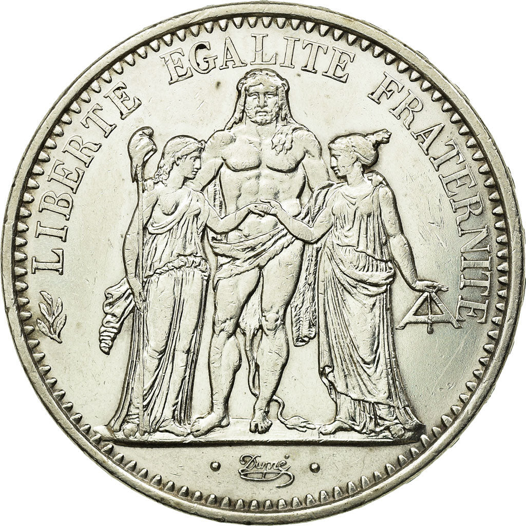 Coin, France, Hercule, 10 Francs, 1965, Paris, EF(40-45), Silver, KM:932
