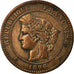 Moneta, Francia, Cérès, 10 Centimes, 1896, Paris, MB+, Bronzo, KM:815.1