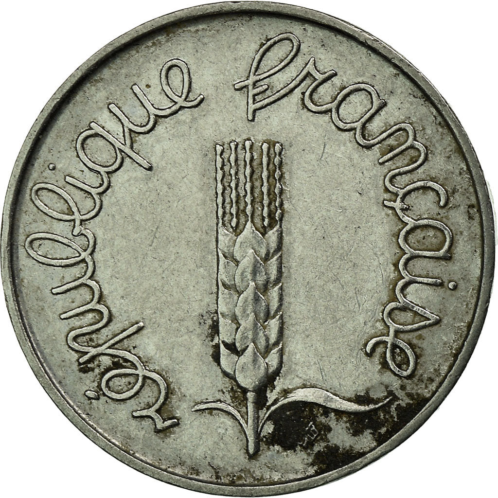 Moneta, Francia, Épi, Centime, 1963, Paris, MB+, Acciaio inossidabile, KM:928