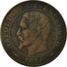 Moneta, Francia, Napoleon III, Napoléon III, 5 Centimes, 1854, Lille, MB+