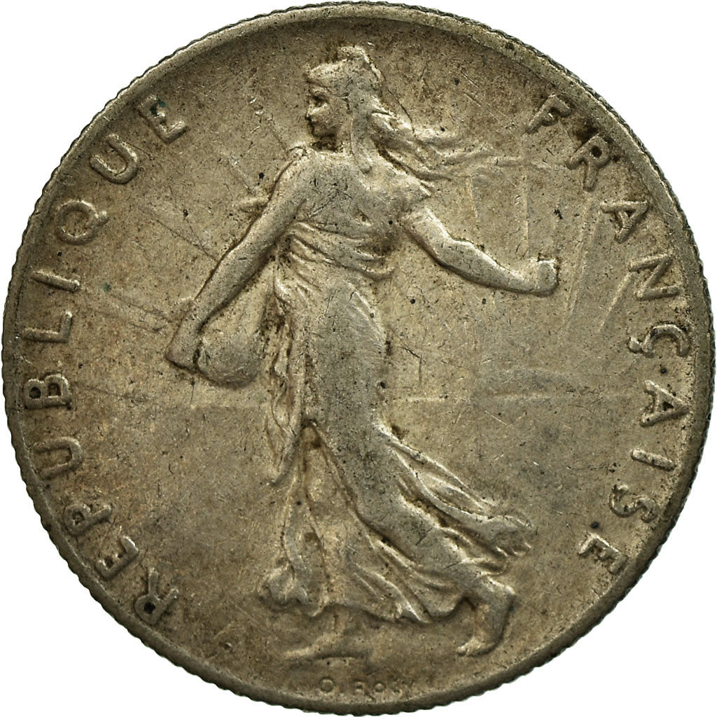 Coin, France, Semeuse, 50 Centimes, 1914, Paris, VF(30-35), Silver, KM:854