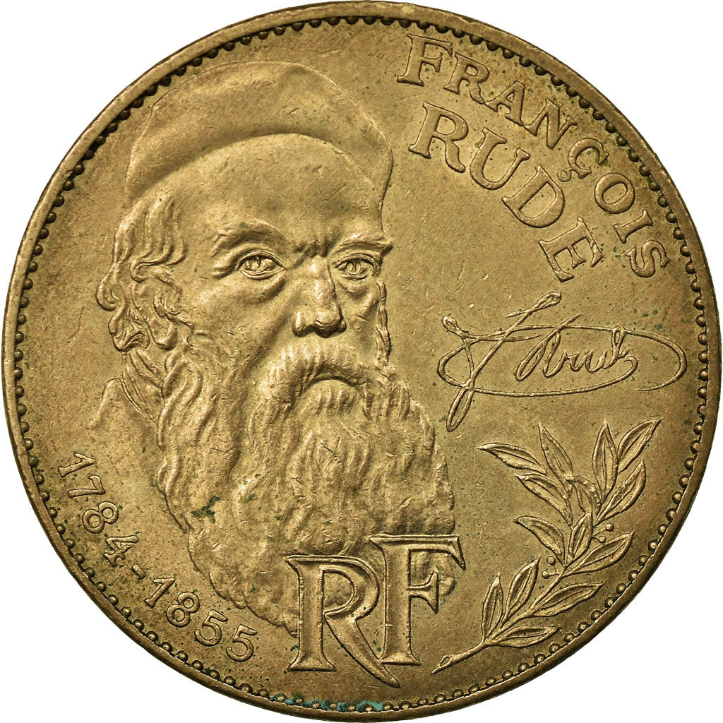 Münze, Frankreich, François Rude, 10 Francs, 1984, Paris, S, Nickel-Bronze