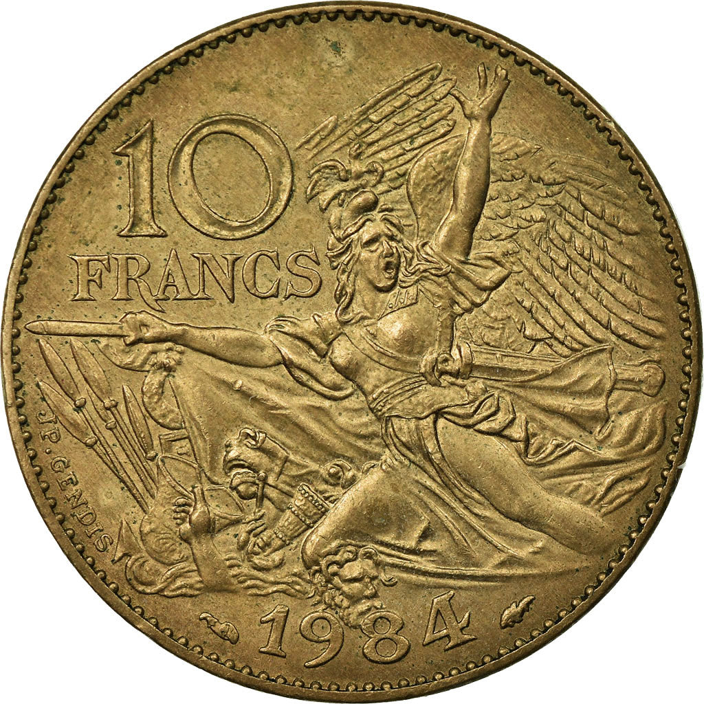 Münze, Frankreich, François Rude, 10 Francs, 1984, Paris, S, Nickel-Bronze