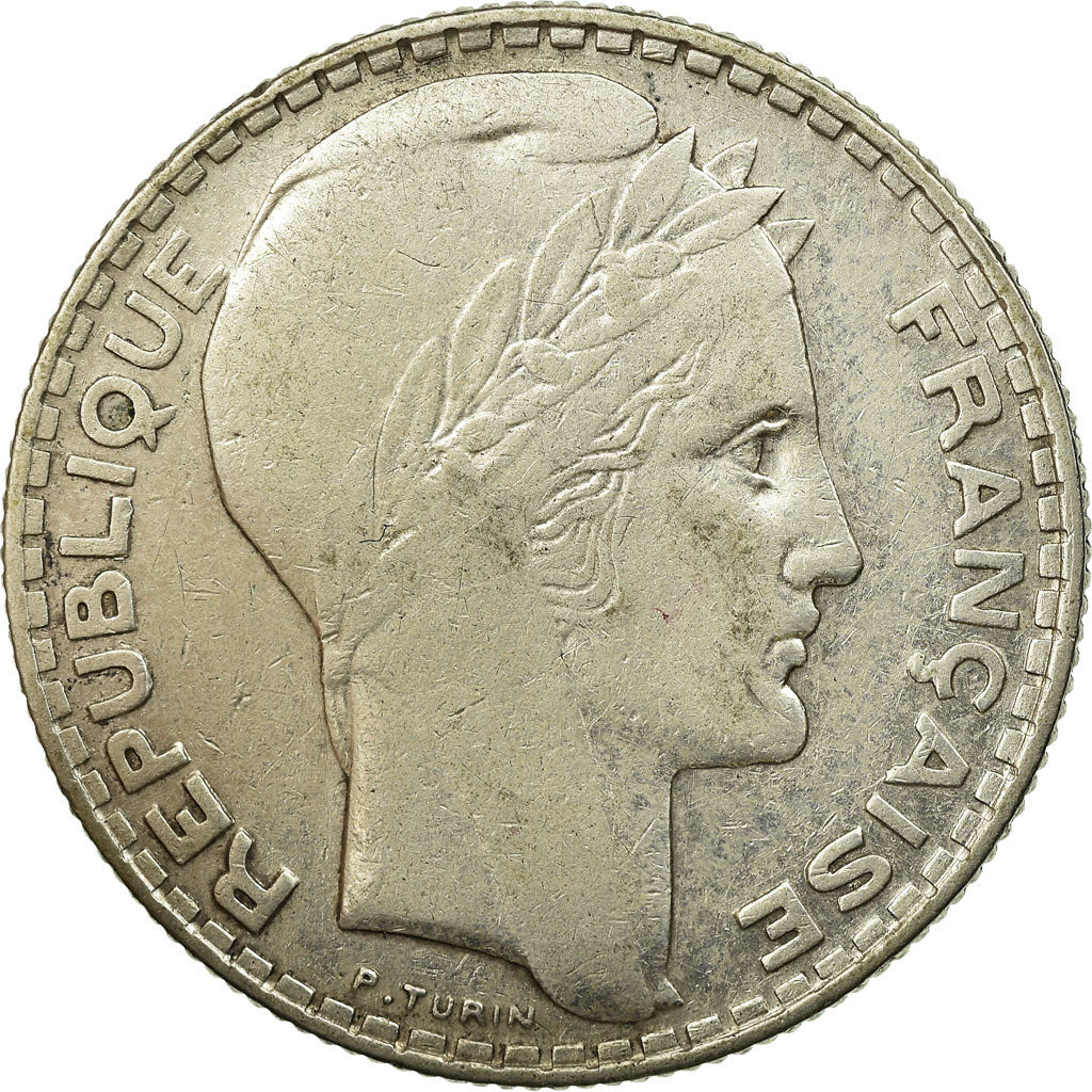 Coin, France, Turin, 10 Francs, 1934, Paris, EF(40-45), Silver, KM:878