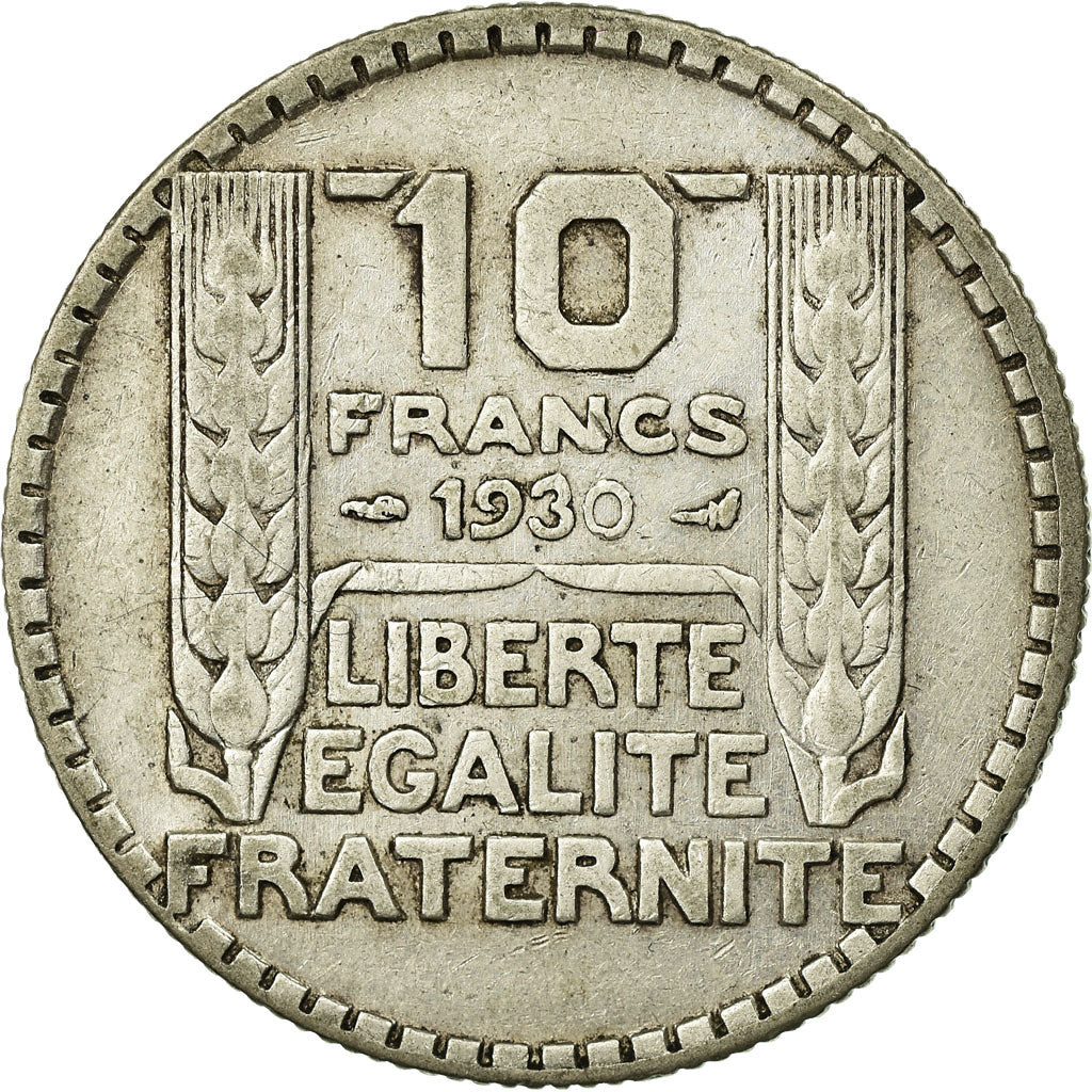 Coin, France, Turin, 10 Francs, 1930, Paris, VF(30-35), Silver, KM:878