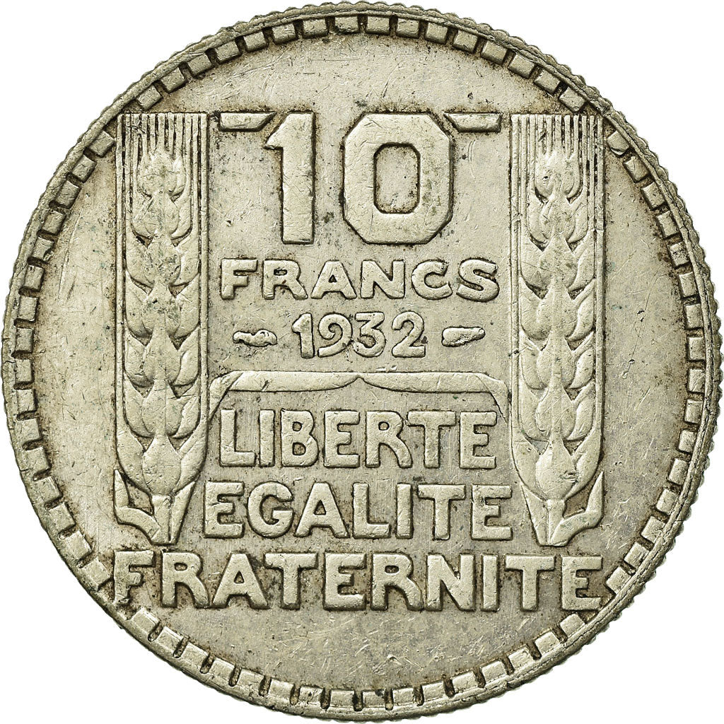 Coin, France, Turin, 10 Francs, 1932, Paris, VF(20-25), Silver, KM:878