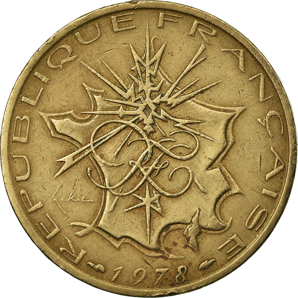 Coin, France, Mathieu, 10 Francs, 1978, Paris, VF(30-35), Nickel-brass, KM:940