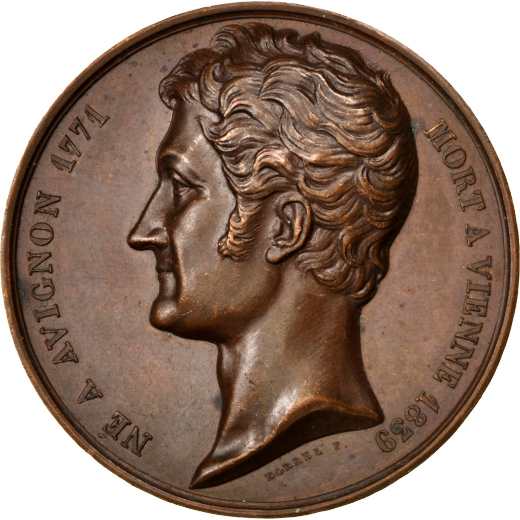 France, Medal, Louis Philippe I, History, Borrel, AU(55-58), Bronze