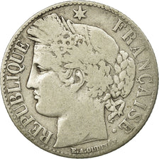 Monnaie, France, Cérès, Franc, 1888, Paris, TB, Argent, Gadoury:465a, KM:822.1