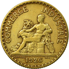 Coin, France, Chambre de commerce, Franc, 1926, Paris, EF(40-45)
