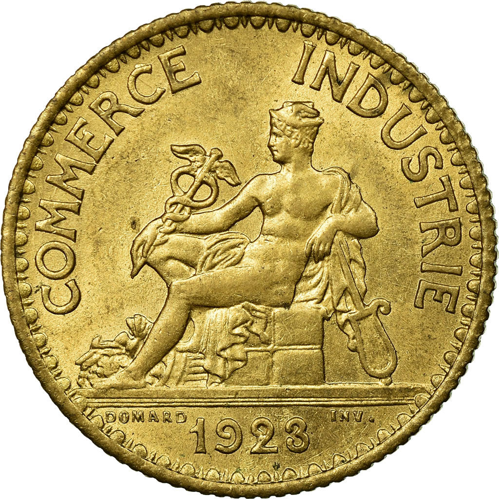 Moneda, Francia, Chambre de commerce, Franc, 1923, Paris, EBC, Aluminio -