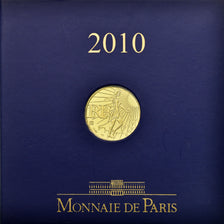 France, 100 Euro, 2010, MS(65-70), Gold, Gadoury:EU401, KM:1536