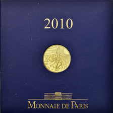 France, 100 Euro, 2010, MS(65-70), Gold, Gadoury:EU401, KM:1536