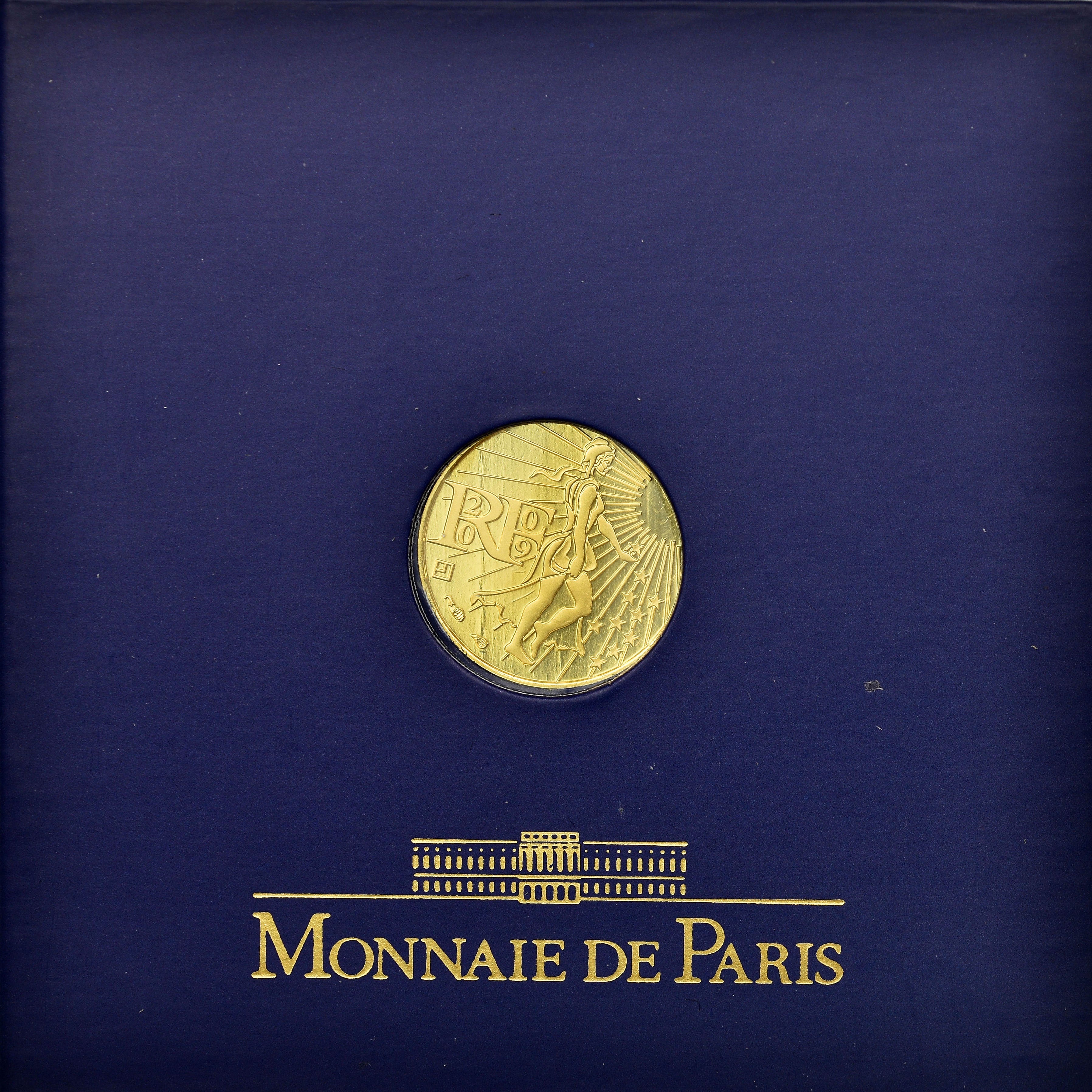 France, 100 Euro, 2009, MS(65-70), Gold, Gadoury:EU339, KM:1536