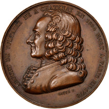Francia, Medal, Louis XVIII, Arts & Culture, Barre, SPL-, Bronzo, 36