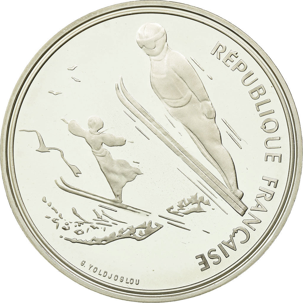 Moneda, Francia, 100 Francs, 1991, Paris, FDC, Plata, KM:995, Gadoury:C20