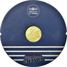 France, 200 Euro, Jean Paul Gaultier, 2017, MS(65-70), Gold, Gadoury:EU895