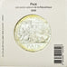 France, 50 Euro, Astérix, Paix, 2015, MS(65-70), Silver
