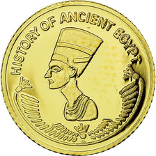Coin, Fiji, 10 Dollars, 2010, Néfertiti, MS(65-70), Gold