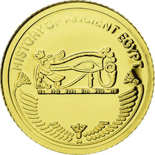 Coin, Fiji, 10 Dollars, 2010, Oudjat, MS(65-70), Gold