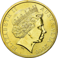 Coin, Australia, Elizabeth II, 5 Dollars, 2000, MS(65-70), Aluminum-Bronze