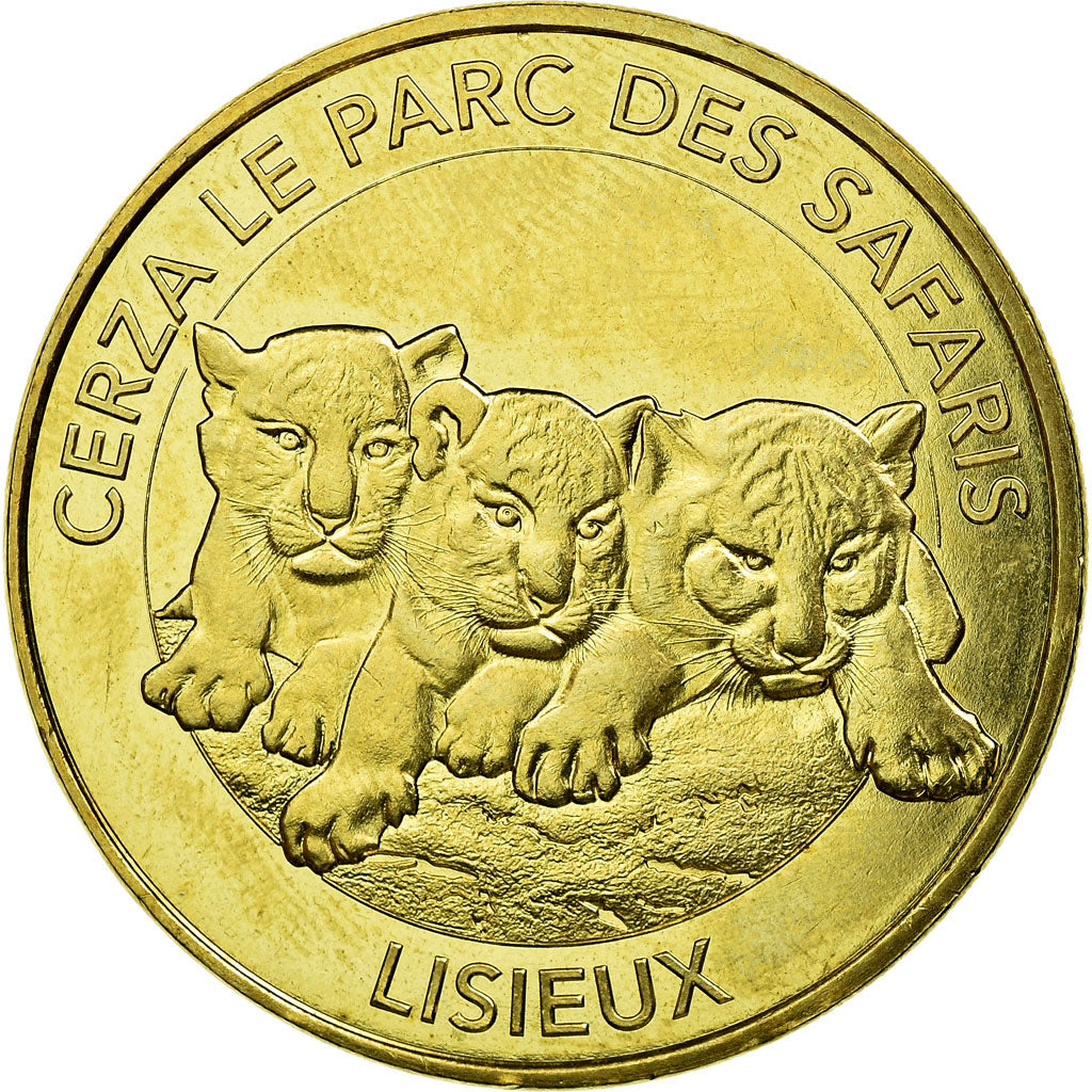 Frankreich, Token, Touristic token, Cerza - le Parc des safaris, 2017, MDP, VZ