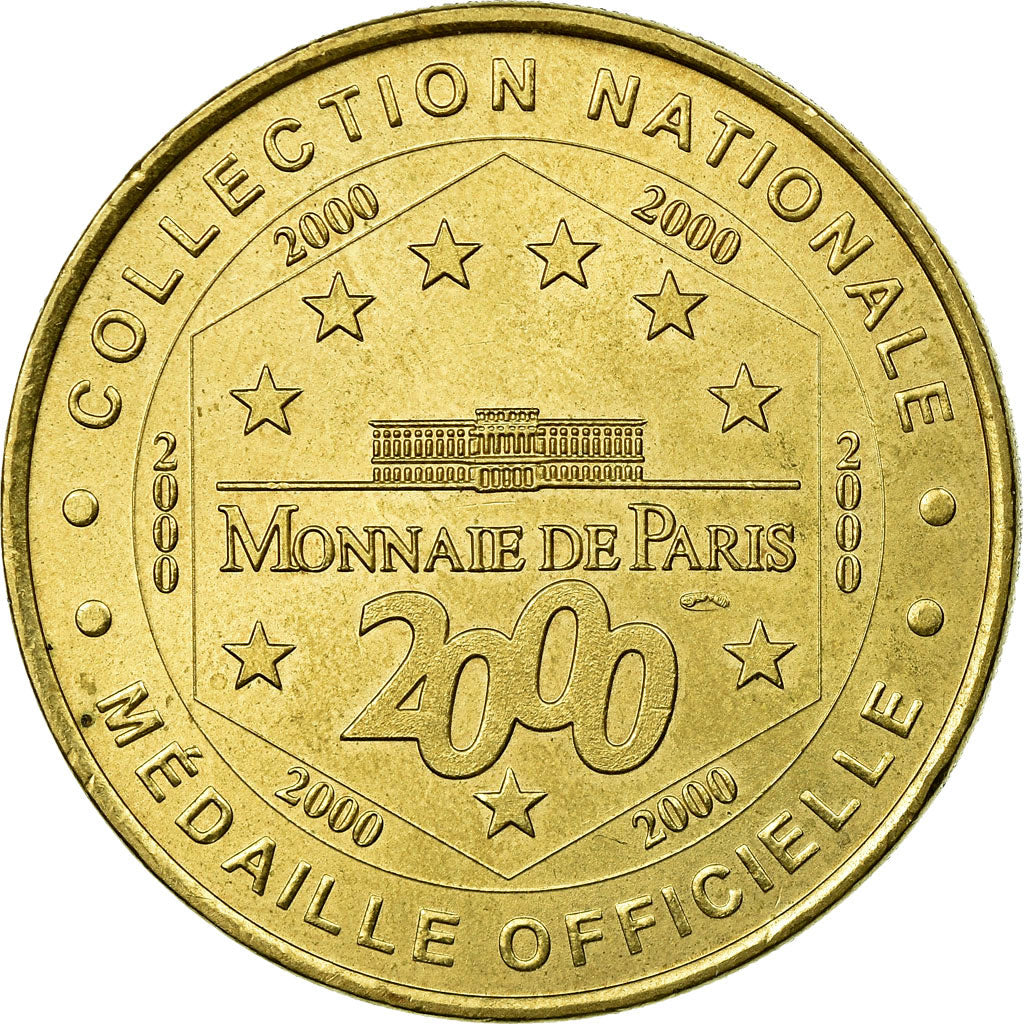 France, Token, Touristic token, 74/ La Mer de Glace - Chamonix, 2000, MDP