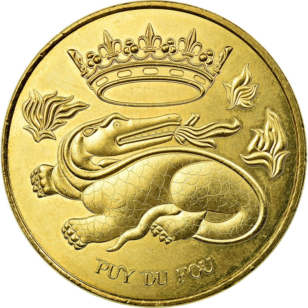 Francja, Token, Żeton turystyczny, Les Epesses - Puy du Fou n°9, 2014, MDP