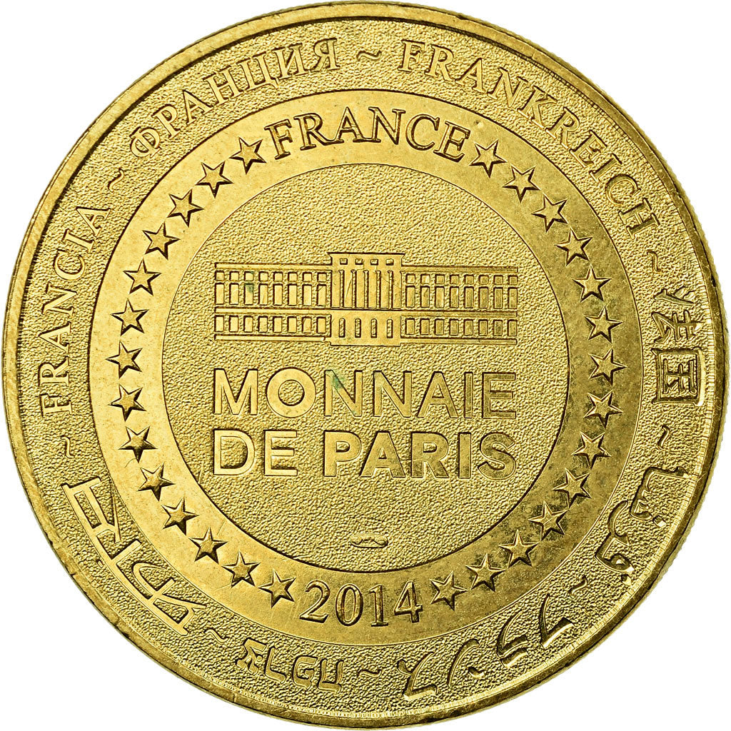Francja, Token, Żeton turystyczny, Les Epesses - Puy du Fou n°9, 2014, MDP