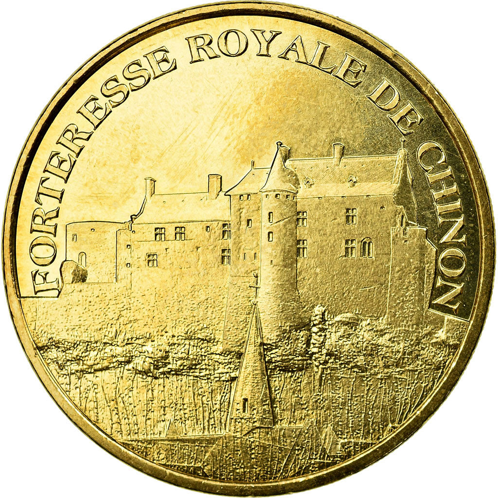 France, Token, Touristic token, Chinon - Forteresse Royale n°2, 2011, MDP
