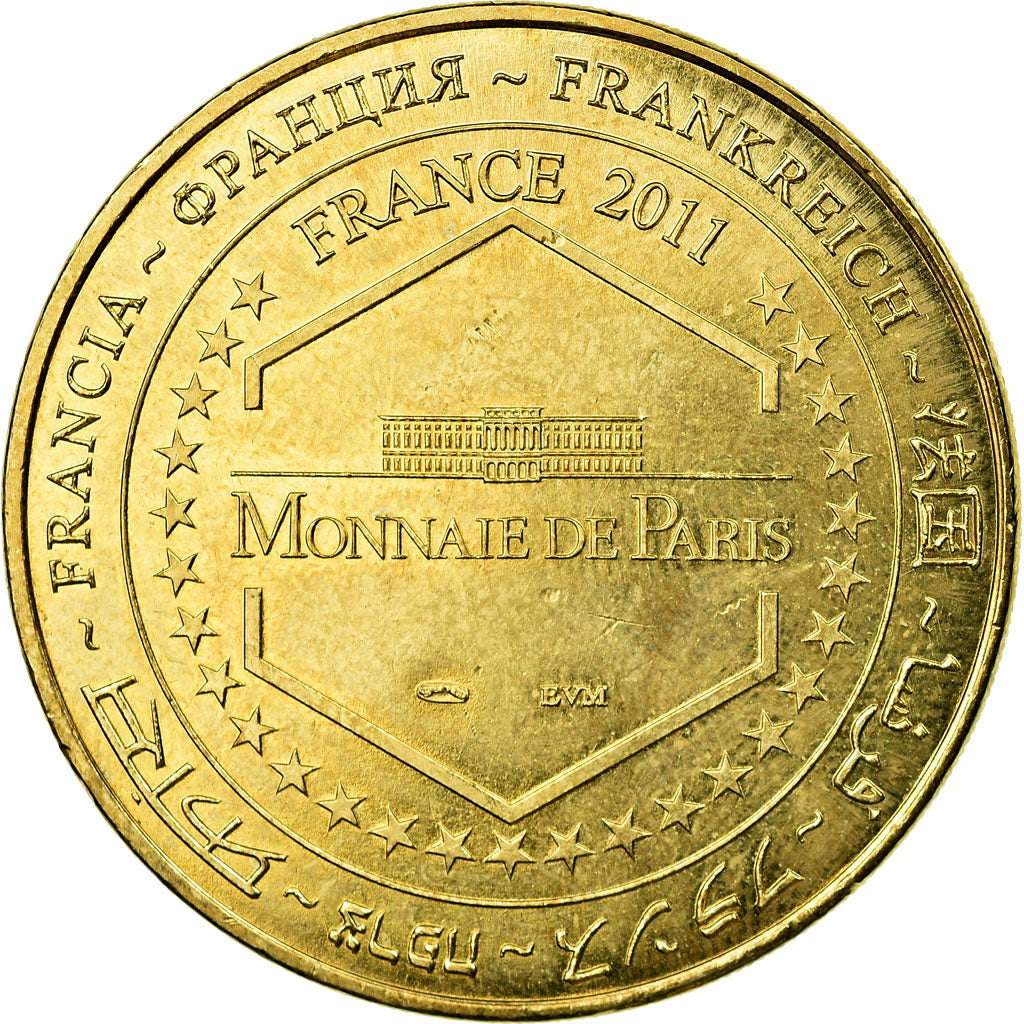 France, Token, Touristic token, Chinon - Forteresse Royale n°2, 2011, MDP