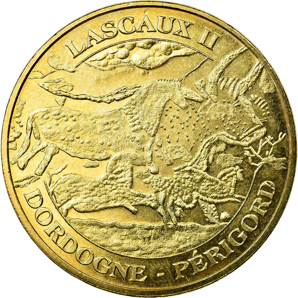 France, Token, Touristic token, MONTIGNAC - Lascaux II - n°2, 2011, MDP